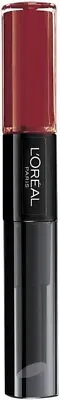 L'Oreal Paris Infallible 24HR 2 Step Lipstick 507 Relentless Rouge New • £6.95