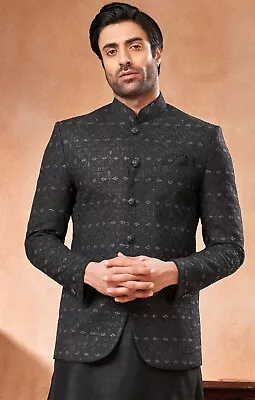 3 Pc Indian Mens Wedding Bollywood Party Wear Traditional Jodhpuri Suit India • $292.50