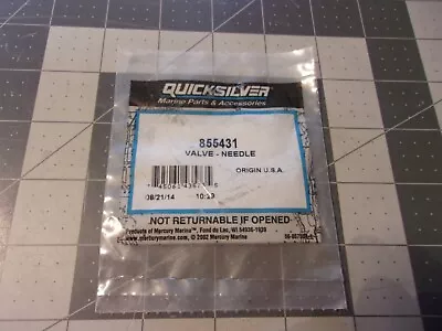 Mercury Quicksilver 855431 Needle Valve 8M6004917 150 175 Pro XS 2.5L • $27.99