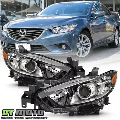 2014 2015 2016 2017 Mazda 6 Halogen Projector Headlights Replacement Headlmaps • $144.99