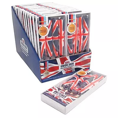 16 X Union Jack England Flag Torch Candles King Charles Royalty • £6.50