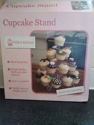 Hilly's Kitchen Cupcake Stand Holds 23 Cupcakes • £5