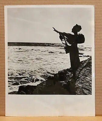 Modern Dancer Martha Graham Original Vintage 8x10 Photo. Beach  Water. Dramatic • $24.95