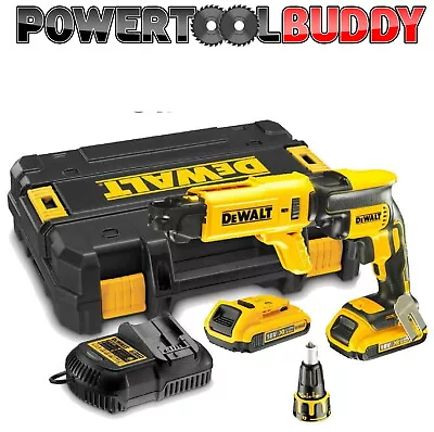 £299 • Buy Dewalt DCF620D2K Collated Autofeed Drywall Screwdriver 18volt Li-ion 2 X 2Ah