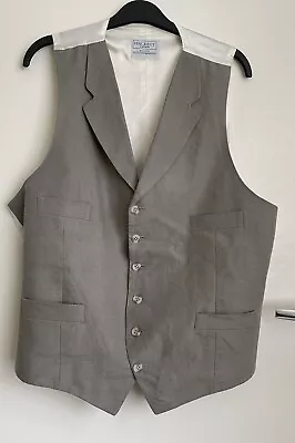 Hackett All Linen Waistcoat Size 42R VGC  • £29.99