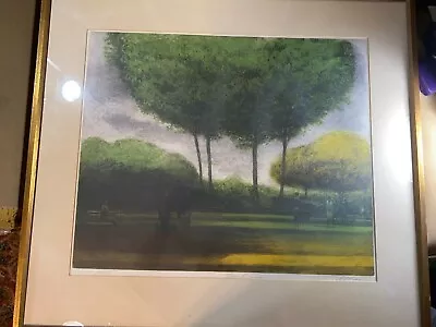 $598.50 • Buy Large Harold Altman (1924 -2003)  Ten Figures  Artist Proof Print -Signed/Framed