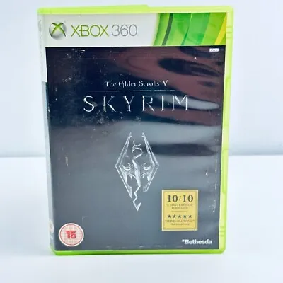 Xbox 360 | The Elder Scrolls V Skyrim Game | Microsoft | Manual | Map Free Post • $7.99