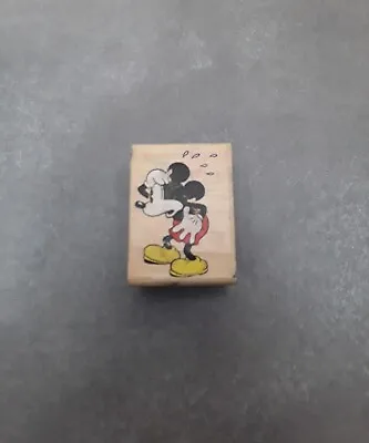 Mickey Mouse Oh No! Rubber Stamp 385D Rubber Stampede The Walt Disney Company • $12.98