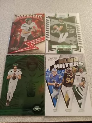 Aaron Rodgers (4) 2023 Insert Card Lot Jets Absolute Illusions Prestige. • $0.99