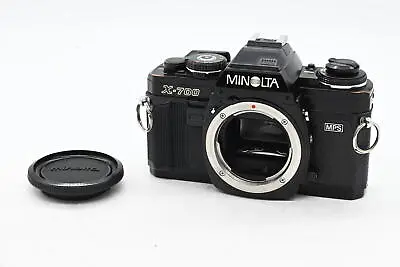 Minolta X-700 SLR Film Camera Body X700 Black #953 • $111.31