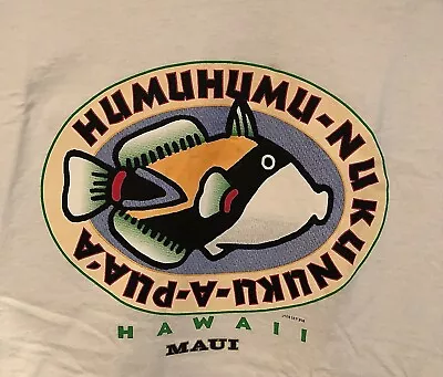 Vintage Humuhumu-nukunuku-a-pua’a  Restaurant -maui-t-shirt • $19.99
