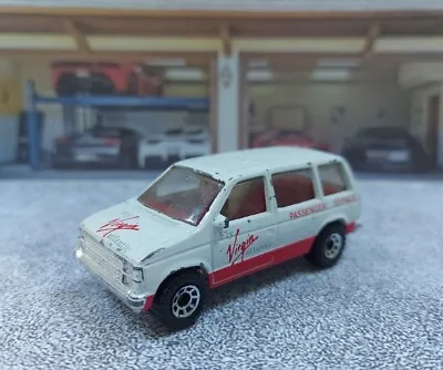 Matchbox '84 Dodge Caravan Virgin Livery 1/60 Diecast Car In Used Condition • £3.80