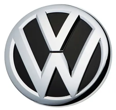 $64.25 • Buy Genuine OEM VW Front Grille Emblem Fits Most Jetta 2015-20 W/o Collision Warning