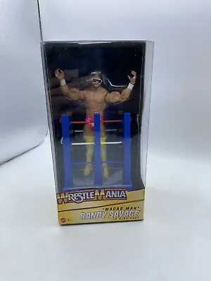 WWE Macho Man Randy Savage Action Figure Wrestlemania 37 Ring Cart 2020 Sealed • $19.99