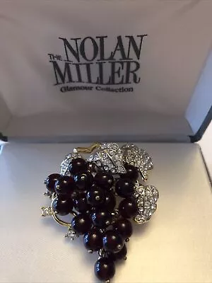 Nolan Miller Bordeau Grapes Pin • $86