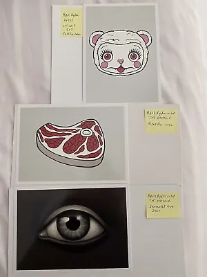 Mark Ryden Barbie 5x7 Postcard Set Of 3 Surrealist Eye And Meat And Puffin • $25