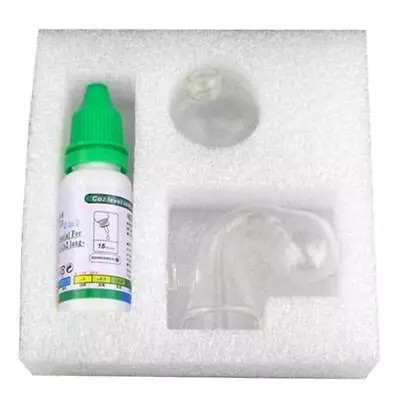 CO2 Glass Drop Checker Aquarium Long Term Monitor Fish Tank Water Test Kit • £7.14