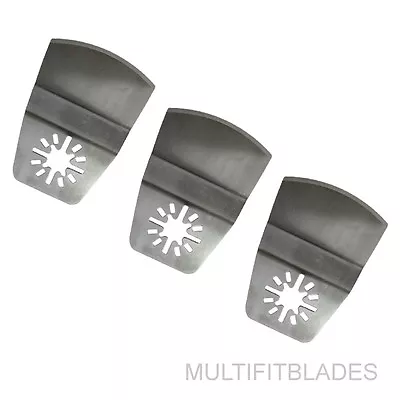 3 X  Oscillating Tool Convex Scrapers - Milwaukee Multi Tool Compatible • $9.95