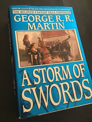  A STORM OF SWORDS   -George R.R. Martin HB/DJ *FIRST EDITION/PRINTING! • $145.99