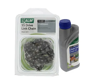 Chainsaw Chain 40cm 16 In 55 Link INC OIL For MCCULLOCH Mac Cat 839 Mac S26 • £16.29
