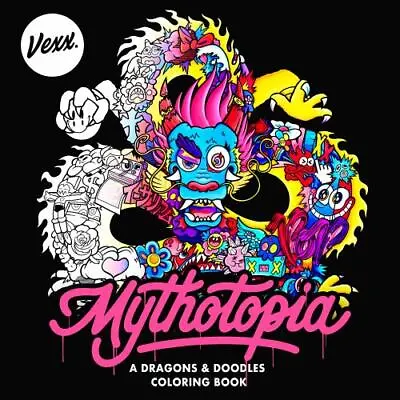 Mythotopia: A Dragons And Doodles Coloring Book • $5.51