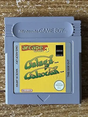 Galaga Galaxian Arcade Classic 3 (Nintendo Gameboy Advance GBC) GENUINE! Cart • £11.99