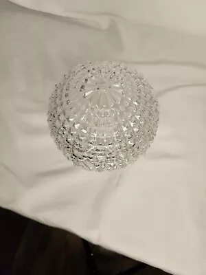 Vintage Glass Ceiling Light Globe Fixture Mint Condition • $12.95