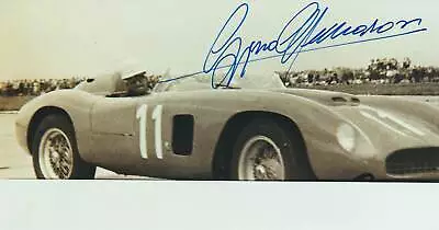 Gino Munaron - Orig Signed Photo - Deceased Grand Prix-driver F1 • $9