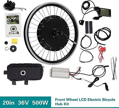 36V 500W Electric Bicycle Motor Conversion Kit Front Wheel E Bike Hub Motor Kit • $202.35