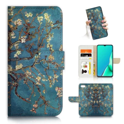 ( For IPhone 6 / 6S ) Wallet Flip Case Cover AJ24256 Van Gogh Blossoms • $12.99