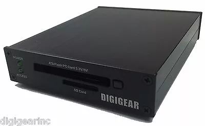 DIGIGEAR ATA Flash PCMCIA PC Card SD L USB 3.0 Card Reader Open Box • $86