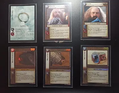 LORD OF THE RINGS LOTR Ccg REFLECTIONS Partial Set 36 Cards Foiled 2004 • £205.07