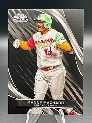 2024 TOPPS CHROME BLACK Manny Machado #14 Padres • $1.99