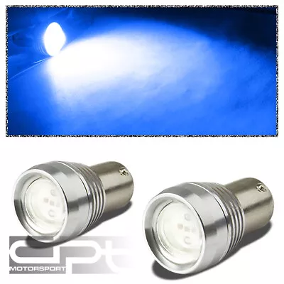 X2 1157 3w Cree Q5 Bright Blue Led Concave Lens Tail/brake/stop Lights/bulbs • $25.93