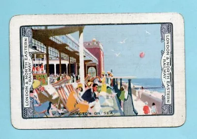 Railway Playing Card 1 No  Single - L N E R CLACKTON ON SEA • £1.99