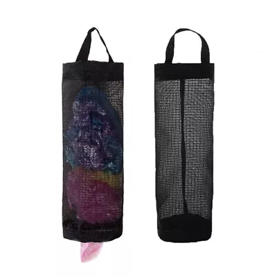 Hanging  Dispenser  Holder Plastic Bag Garbage Bags Organizer Mesh Storage  • $4.99