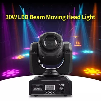 30W DMX Gobo Spot Mini LED Beam Moving Head Light For Party Disco Club • $79.99