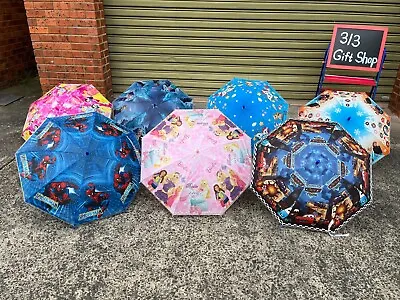 $16.95 • Buy AU 83.5cm Children Kids Colourful Auto Open Boys Girls Umbrella Gift Rain Wind