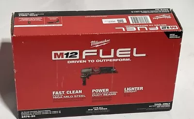 Milwaukee 2476-20 M12 FUEL 16 Gauge Variable Speed Nibbler Bare Tool Only • $175