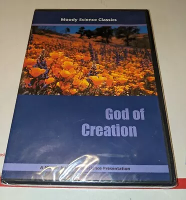 God Of Creation A Moody Institute Of Science Classic Presentation New Sealed DVD • $4.99