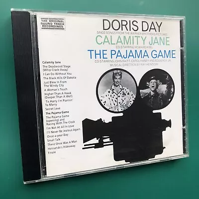 Doris Day CALAMITY JANE • PAJAMA GAME Film Soundtracks CD Heindorf Howard Keel • £25