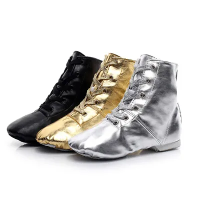 High Top Jazz Practice Dance Shoes Boots Modern Latin Women Men Kids Children • $20.89