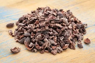 Raw Cocoa Nibs Cacao 100% Raw Pure Chocolate African Beans Natural Beans • £7.50