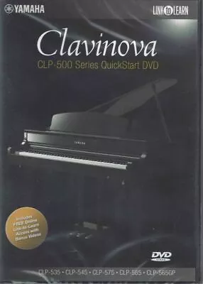 Yamaha Clavinova CLP-500 Series QuickStart DVD • $25.46