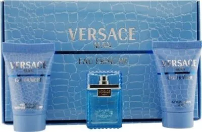 Versace Man Eau Fraiche By Gianni Versace For Men Edt .17 Oz Mini & After... • $28.44