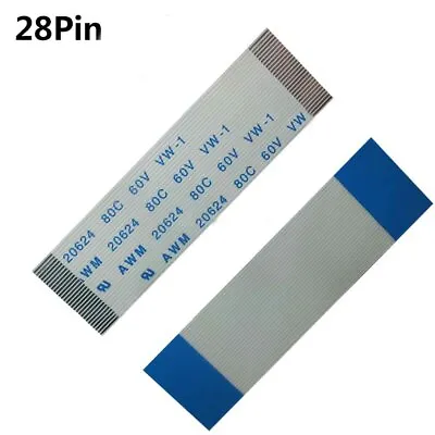 28-Pin FFC/FPC Flexible Flat Cable Ribbon AWM 20624 80C 60V VW-1 5cm/45cm-60cm • $1.95