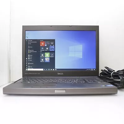 DELL PRECISION M4700 15.6  FHD CORE I7-3520M 16GB 256GB SSD FIREPRO W10 T6-B6 • $108