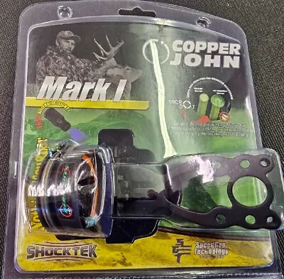 Copper John Mark 1 - 3 Pin Sight - Fits; Mahtews Hoyt Bear Bowtech Diamond • $30.10