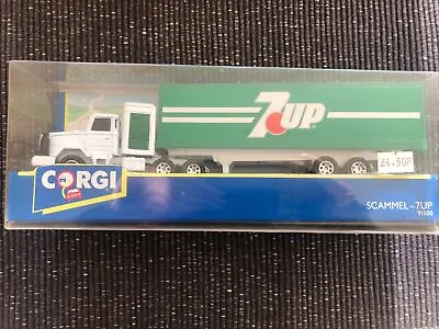 Corgi 91500 Scammel Container Truck 7UP  1991 1:64 Diecast New • £22