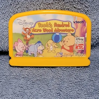 $4 • Buy 🟢 Vtech. Vsmile Baby Pooh's Hundred Acre Wood Adventure Game Cartridge. Used